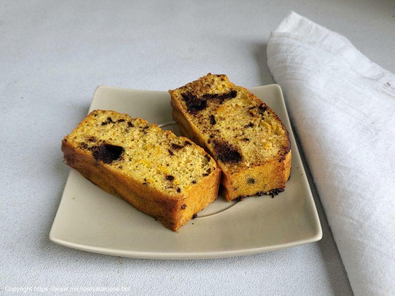 Cake minceur kéto à l'orange et chocolat (1)