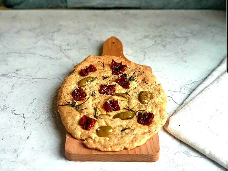 Focaccia kéto (1)